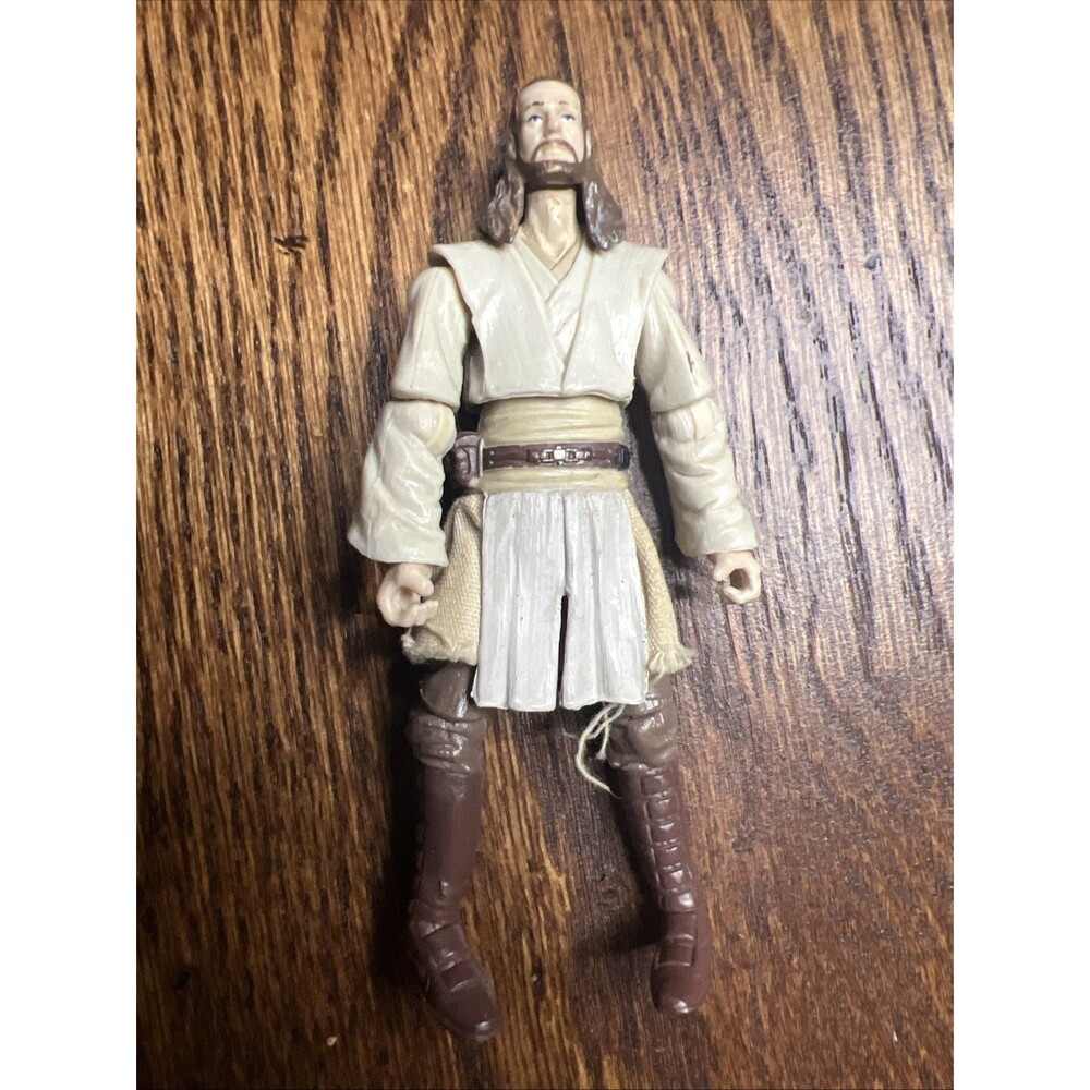 STAR WARS Qui-Gon Jinn action figure toy LFL 2008 Jedi